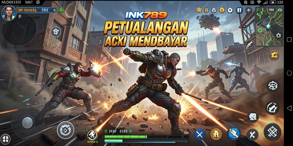 Gameplay mendebarkan dengan aksi petualangan yang intens.