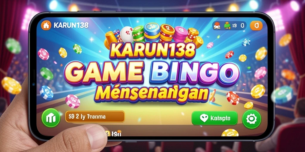 Tampilan gameplay Bingo yang seru di KARUN138.