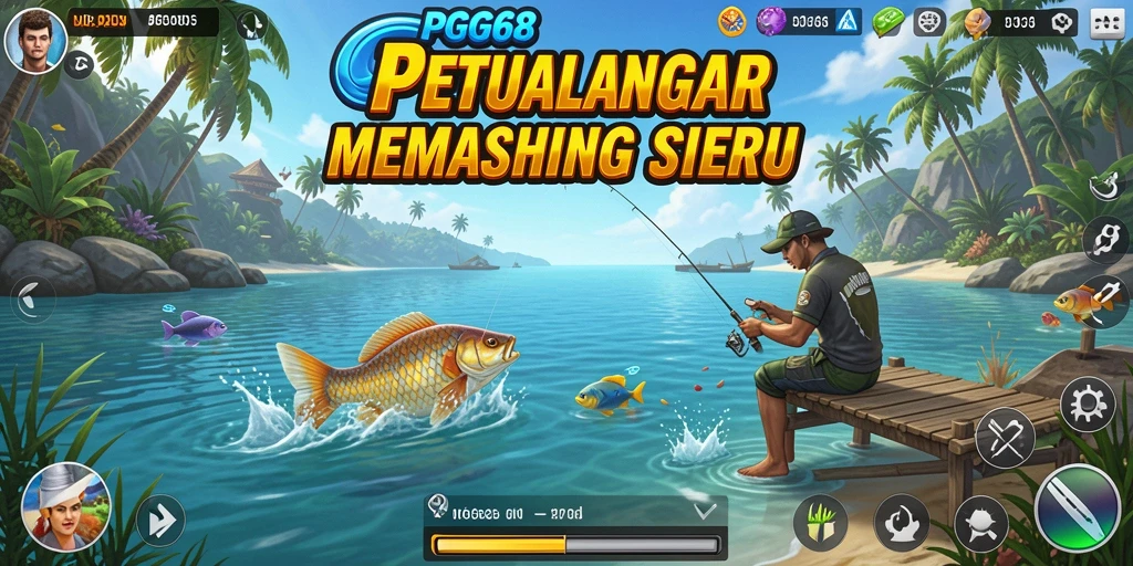 Tangkapan ikan besar dan pemandangan laut yang menakjubkan dalam PGG68.