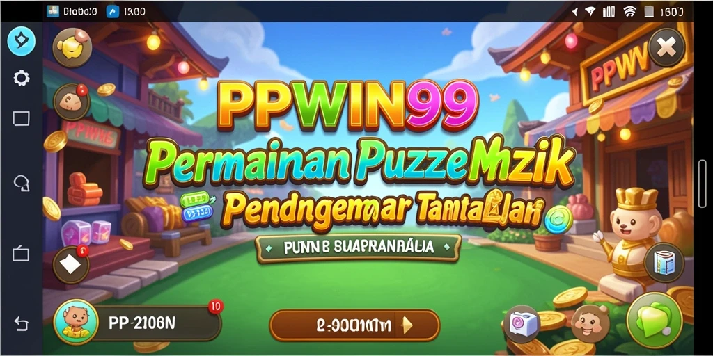 Tampilan gameplay PPWIN99 dengan tantangan puzzle yang menarik.